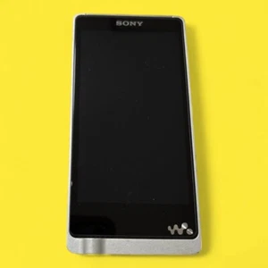 NW-ZX1 Walkman Silver Good Condition Ships from JP - Picture 1 of 8