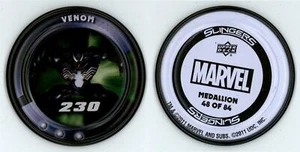 Venom #48 of 84 Marvel Slingers 2011 Upper Deck Metal Medallion - Picture 1 of 1