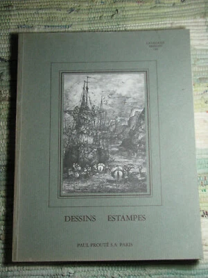 DESSINS ESTAMPES PAUL PROUTE Paris Cataloque BRESDIN 1985 in French Language - Image 1 of 4