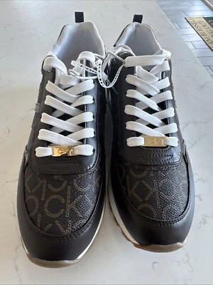 Zapatillas Mujer Calvin Klein Carlla Talla 11. Zapatos deportivos con cordones NUEVOS SIN CAJA Foto 1 de 4