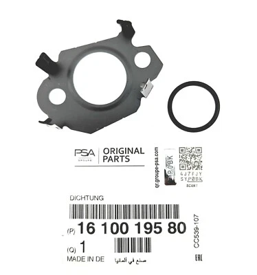 Válvula AGR Sello Original Peugeot 308 3008 508 Citroen C3 C4 - 1610019580 Foto 1 de 4
