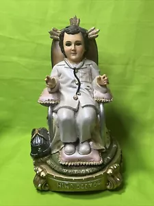 Nino Doctor Statue Christ Child Resin/Plastic 11.5 Inch Mexico Traditional - Picture 1 of 13