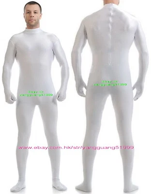 Unisex 23 Color Spandex Suit Catsuit Costumes Men Jumpsuits Bodysuit Outfit F995 - Image 1 of 2