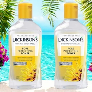 NEW Dickinson's Lot of (2) Original Witch Hazel Pore Perfecting Toner 16oz Each - Picture 1 of 6