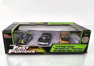 The Fast and the Furious Charger RX-7 Eclipse 1/64 Racing Champions RARE NEW - Picture 1 of 14