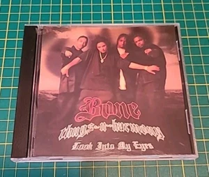 BONE THUGS-N-HARMONY: LOOK INTO MY EYES 2 TRACK CD SINGLE! 1997 RUTHLESS! EX+ - Imagen 1 de 5