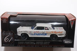 HIGHWAY 61 1963 PONTIAC SUPER DUTY ARNIE BESWICK “THE FARMER” SCALE 1:18 DIECAST - Picture 1 of 7