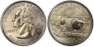 2006 D NORTH DAKOTA STATE QUARTER  Choice Unc  From Mint Bag - Picture 1 of 1