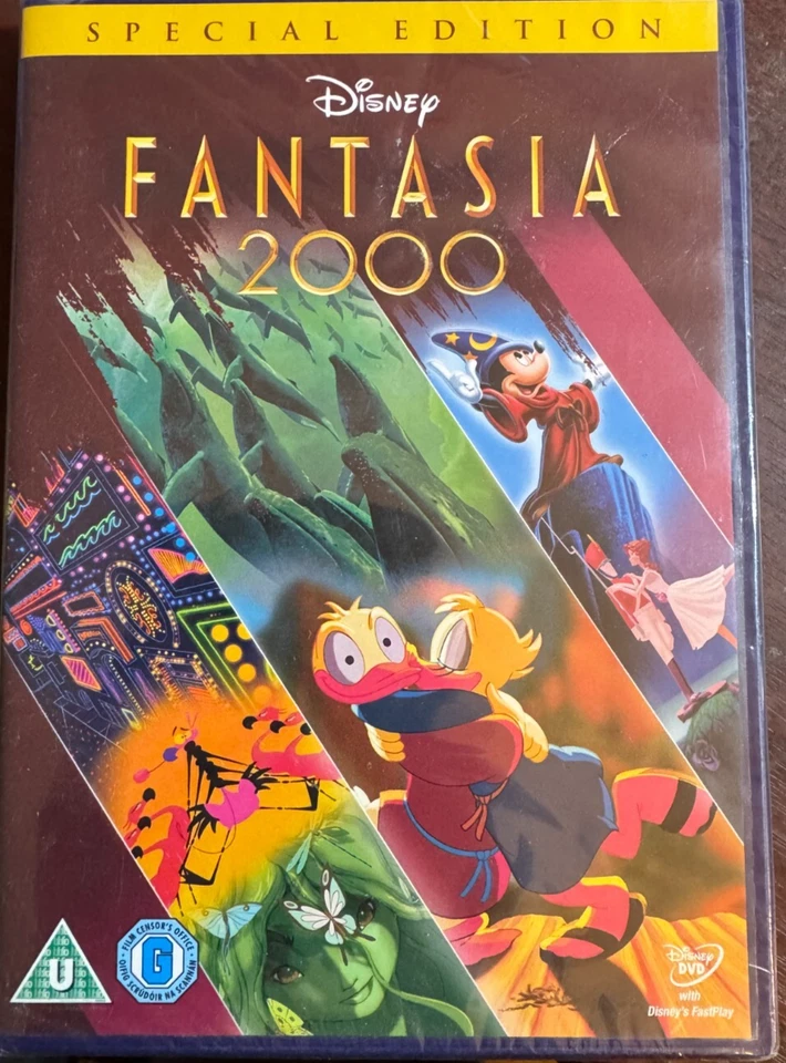 FANTASIA 2000 - ANIMATED DVD FILM NEW & SEALED WITH FREE UK POSTAGE OFFERED. - Image 1 of 1