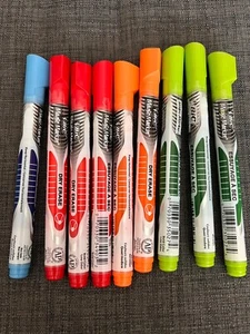 BIC Low Odor and Bold Writing Dry Erase Marker Fine Bullet Tip Assorted 9 pcs - Picture 1 of 4