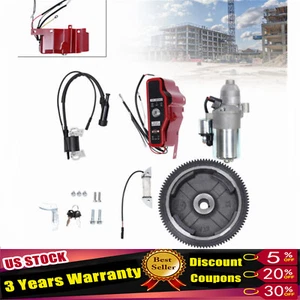 Per Honda GX240 GX270 Kit Avviamento Elettrico Motore Volano Starter Motor Kit USA - Foto 1 di 24