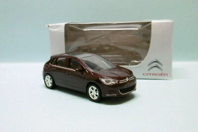 Norev - CITROEN C4 Bordeaux métallisé Neuve NBO 3 inches 1/64 - Photo 1/2
