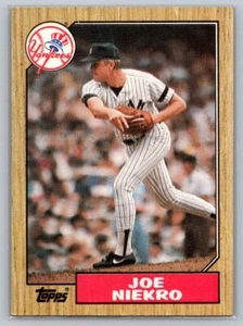 1987 Topps Joe Niekro #344 - Bild 1 von 2