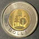 2011 CANADA 2 $ TOONIE FORÊT BORÉALE BU/UNC