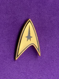 Pin Badge Anstecker, Star Trek, Sternenflottenabzeichen - Bild 1 von 2