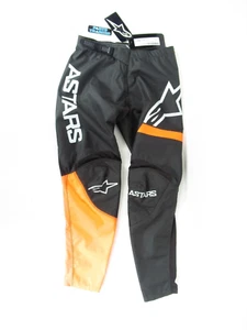 Pantalones Alpinestars Chaser Motocross/Dirt Bike Negro/Naranja Neón Talla 30 - Imagen 1 de 2