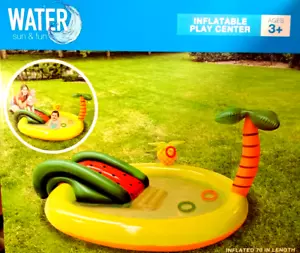 Inflatable Play Center, for Ages 3+. 70 X 60 X 30 - Picture 1 of 4