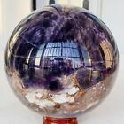 1560G Natural Dream Amethyst Quartz Crystal Sphere Ball Healing