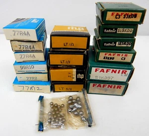 1M Ball & Roller Bearings The General RHP Fafmir Various 16 Boxes Vintage Shop - Picture 1 of 2