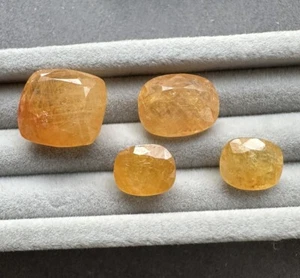 Pietre preziose sciolte zaffiro giallo Mogok naturale, 32,45 ct per EPR - Foto 1 di 6