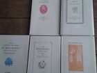 5 Beaux  Livres Cercle Du Livre Precieux 1960 In8 Broche  Complets HC Erotique