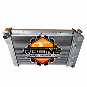 Full Polished Radiator for 1978 1979 1980 Chevrolet Monza #CC469 3.8L 2.5L 5.0L - Picture 1 of 6
