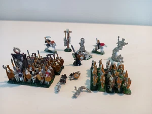 Warhammer Fantasy Warmaster Metal Undead Skeleton Army OOP + Characters - Picture 1 of 3