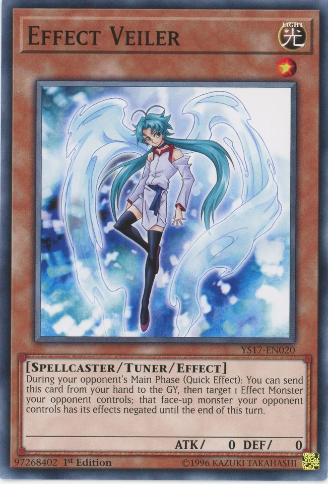 Yugioh Effect Veiler YS17-EN020 Common LP - Image 1 of 1