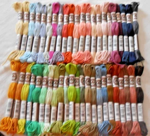DMC Soft Cotton / Retors Mat Pack of 45 Exact Match - Picture 1 of 1