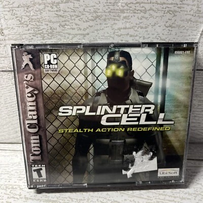 Splinter Cell Stealth Action  Redefined PC 2002 Complete 3 Discs Manual - Image 1 of 4