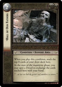 Lord of The Rings LOTR CCG TCG Shadows 11R11 Hall of Our Fathers - Picture 1 of 1