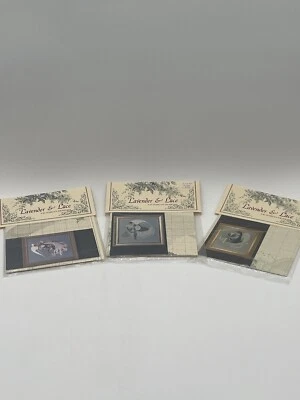 3 Lavender & Lace Victorian Lady Gothic Designs For Cross Stitch - Image 1 of 4