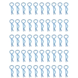 100pcs/set Car Shell Body R Buckle for 1/10 1/12 RC Model Car Spare Accessory - Picture 1 of 17