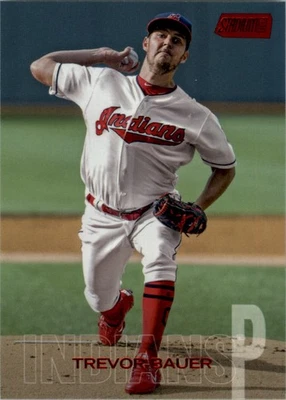 2018 Stadium Club Red Foil #124 Trevor Bauer - BB - Image 1 of 2