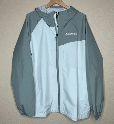 Adidas TERREX мульти 2L дождя RDY дождевик женщин туризм Senderismo размер 3XL - Изображение 1 из 4