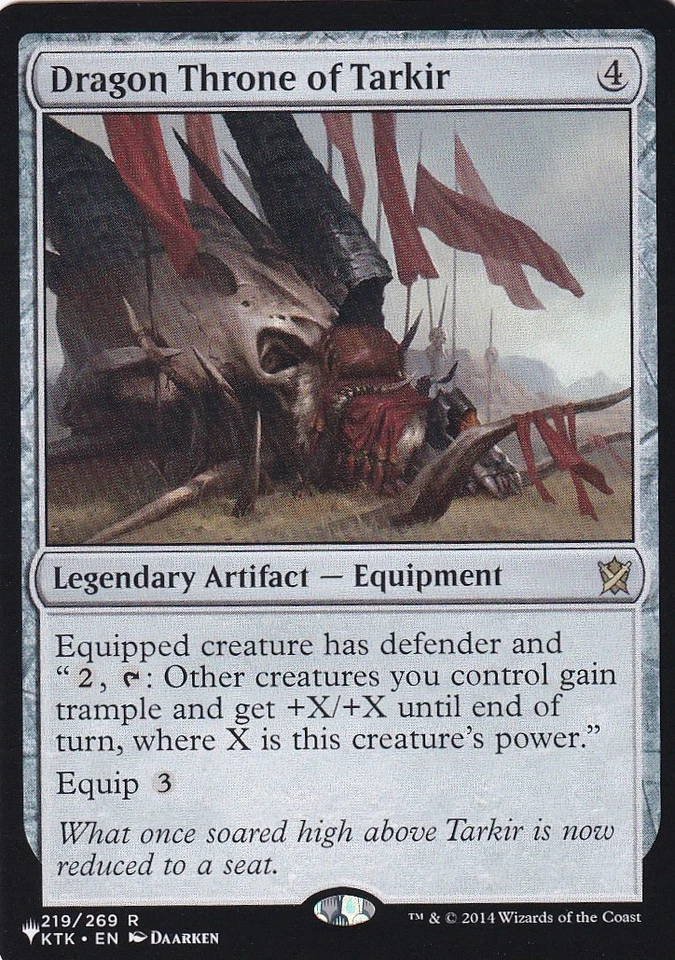MTG Dragon Throne of Tarkir English KTK - Image 1 of 1