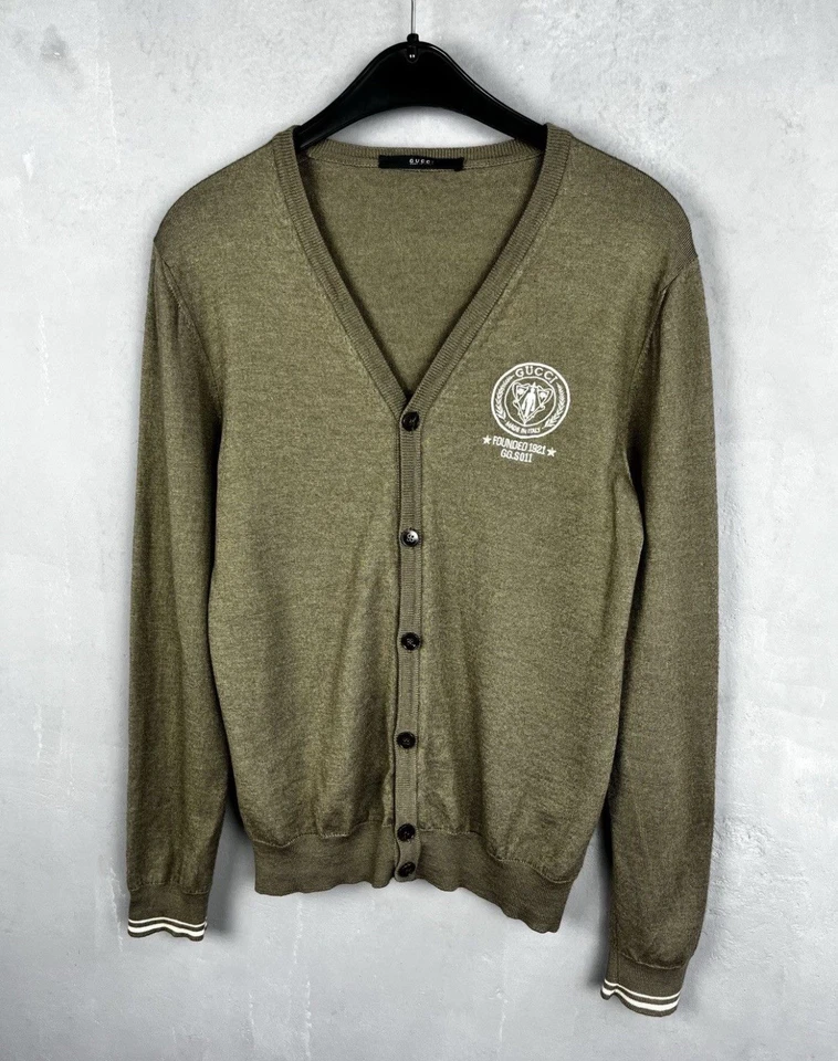 Gucci x Tom Ford Cardigan Vintage Size S Men’s 100% Authentic Made In Italy - Image 1 of 4