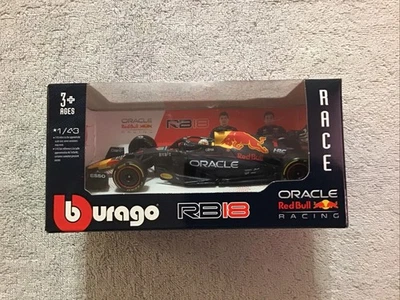 2022 Bburago MAX VERSTAPPEN #1 Red Bull RB18  Indy F1 Diecast 1/43 - Image 1 of 4