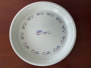 Vnt Marble Canyon Enamelware Rambling Road AIRSTREAM CAMPER Serving Platter Tray - Picture 1 of 9