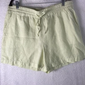 Tommy Bahama Women's Palmbray High-Rise Linen Easy Shorts Large Plume Pop - Picture 1 of 14