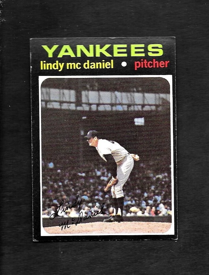 1971 TOPPS #303 LINDY McDANIEL - NM/MT - 3.99 MAX SHIP COST - Image 1 of 1