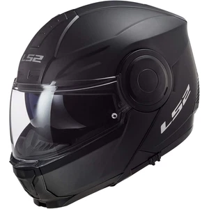 LS2 Adult's Horizon Solid Motorcycle Helmet w/ SunShield Matte Black Large - Picture 1 of 5
