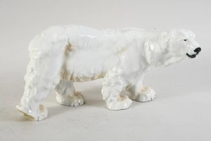 N89F37- Meissen Porzellan Figur Eisbär 1.Wahl - Picture 1 of 12