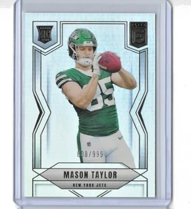 2025 Donruss Elite Mason Taylor Rookie Card RC 808/999 #124 - Picture 1 of 1