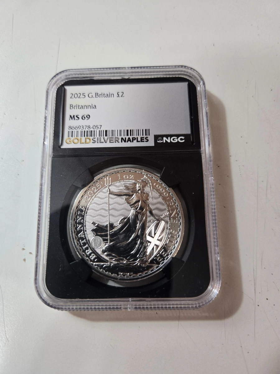 UK Britannia MS 69 Silver Bullion Coins for sale | eBay