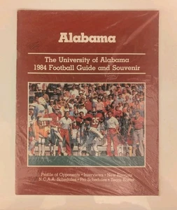 1984 The University Of Alabama Football Media Guide - Picture 1 of 1