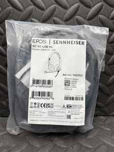 Auriculares empresariales de doble cara EPOS Sennheiser SC 60 USB ML con conectividad USB - Imagen 1 de 2