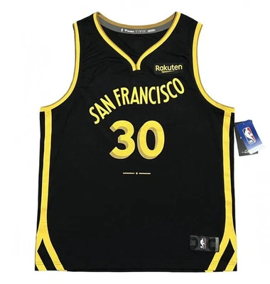 Steph Curry San Francisco Golden State Warriors NBA Fanatics Jersey Large - Image 1 of 3