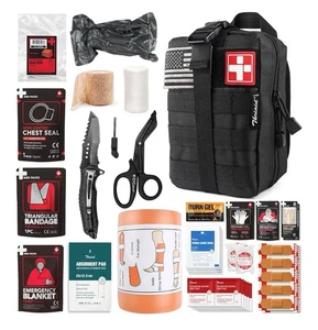 Thriaid Survival Tactical Military Combat Molle First Aid Kit IFAK Wound Care - Bild 1 von 4