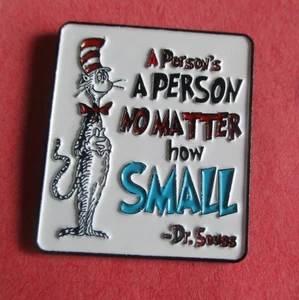 Nuevo prendedor A Person's a Person No Matter How Small personaje de dibujos animados Dr. Seuss - Imagen 1 de 1